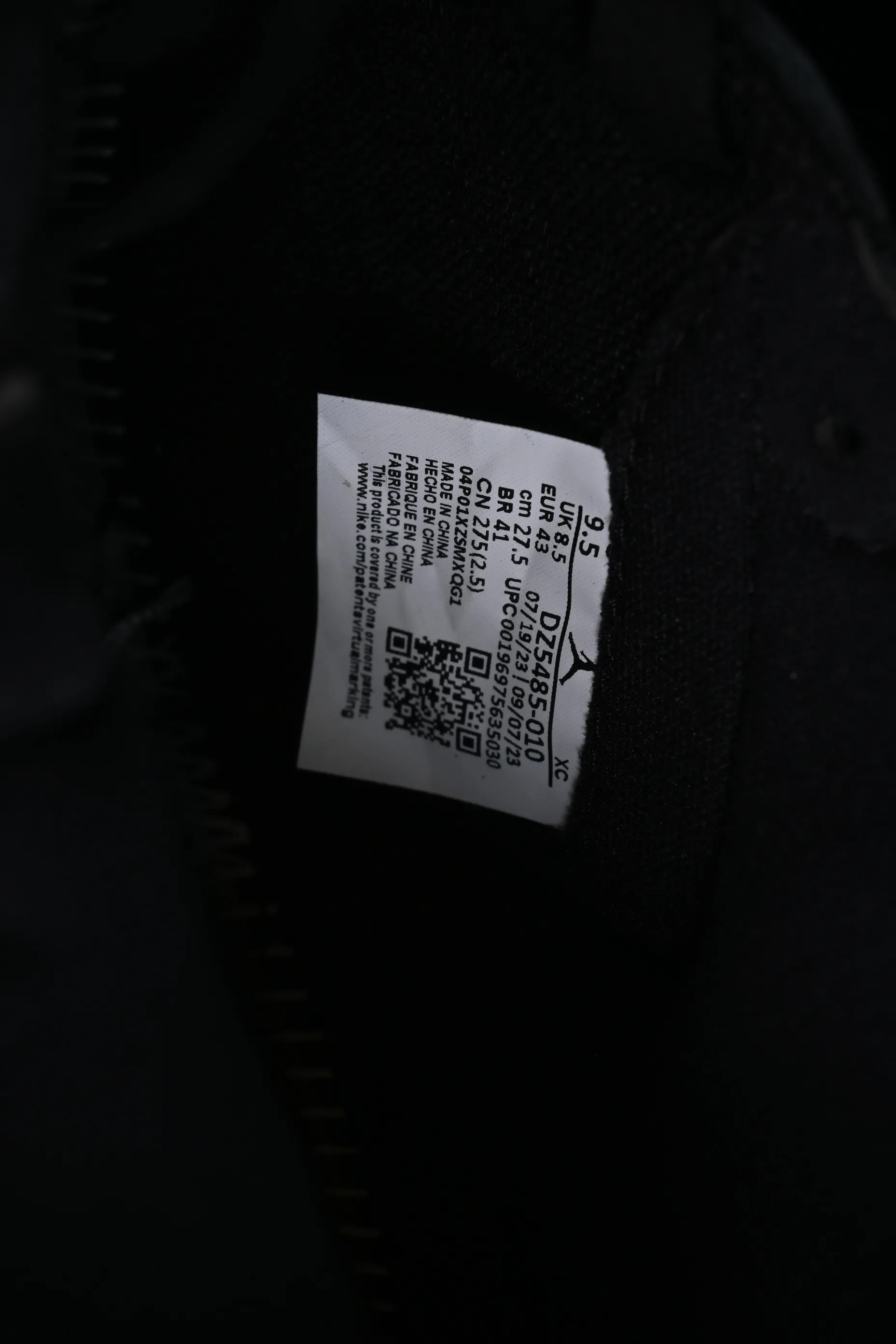 All categories Air Jordan Jordan series basketball shoes Air Jordan 1 High Pure original Air Jordan 1 High OG "Reverse Panda" AJ1 Joe 1 new black and white panda DZ5485-010